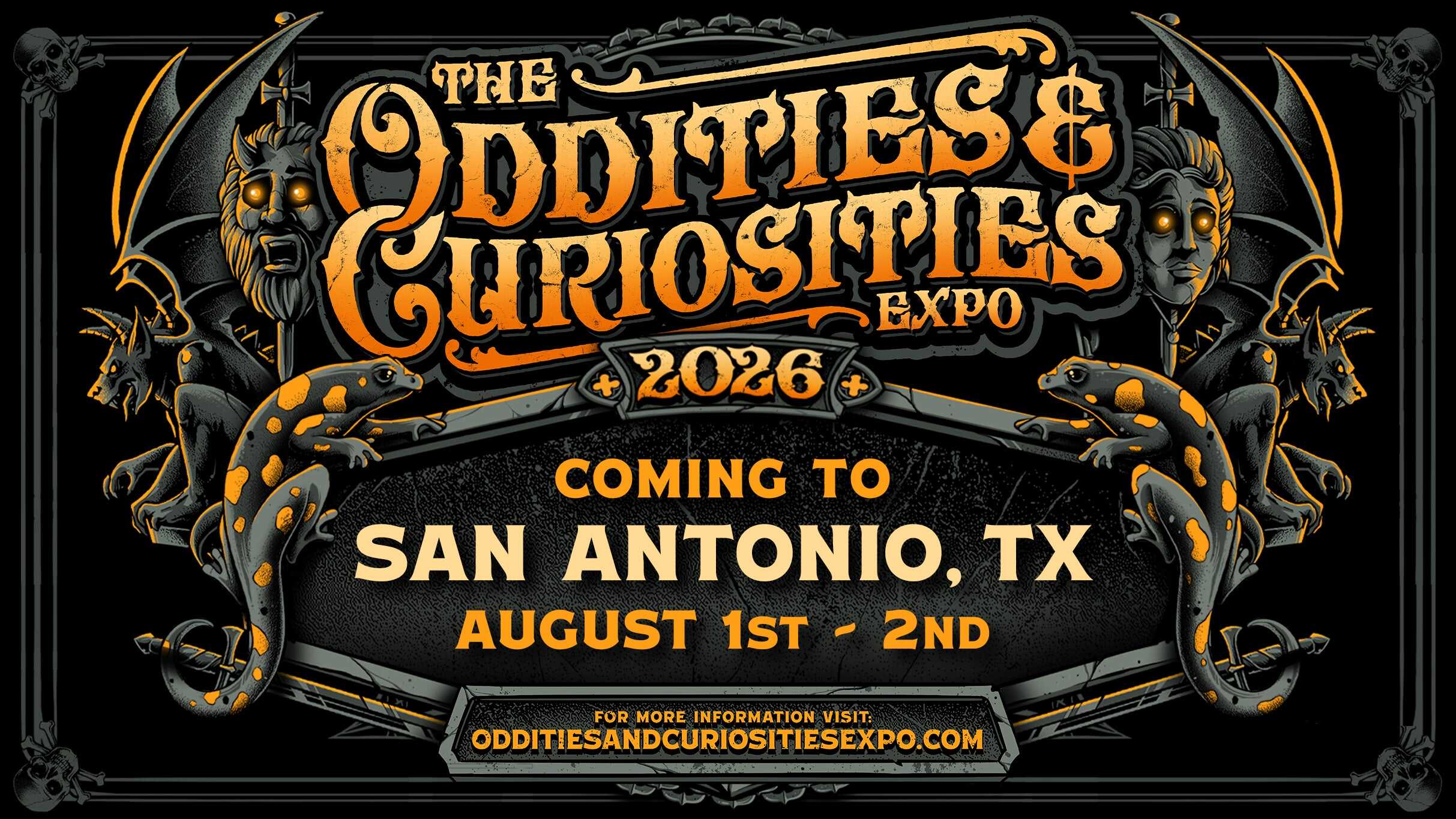 Oddities & Curiosities Expo:Octopus Wet Specimen Class 10 AM-12 PM at Henry B. Gonzalez Convention Center – San Antonio, TX