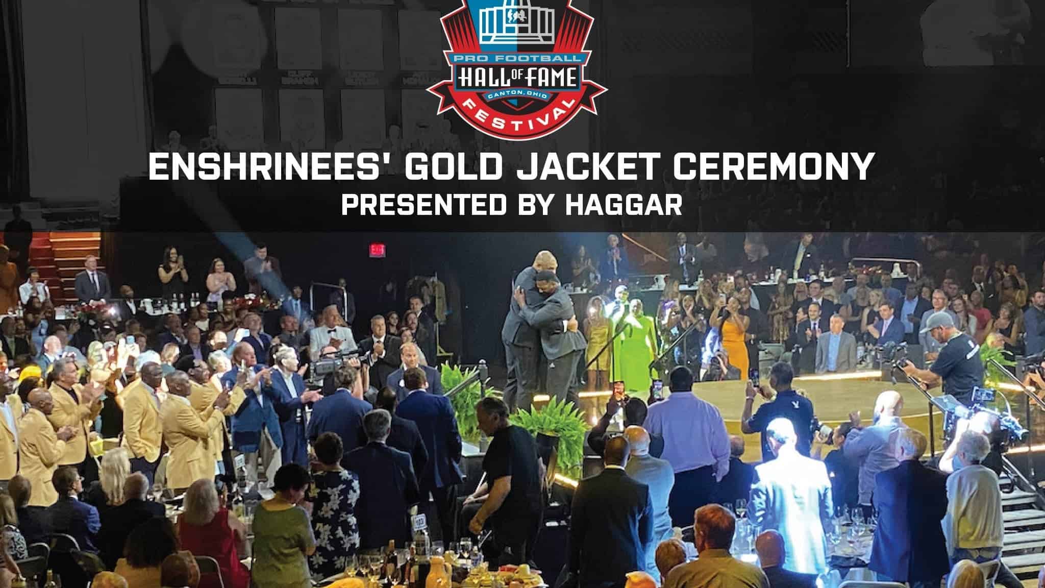 Enshrinees’ Gold Jacket Ceremony (Dinner Not Included) at Canton Civic Center – Canton, OH
