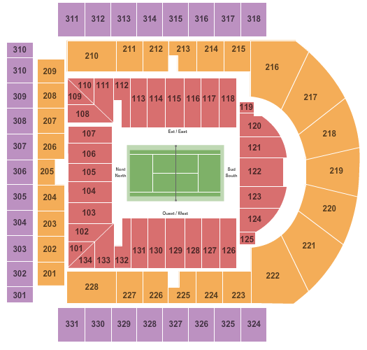 National Bank Open: Session 16 – Round of 16 at Court Central At IGA Stadium – Montreal, Canada