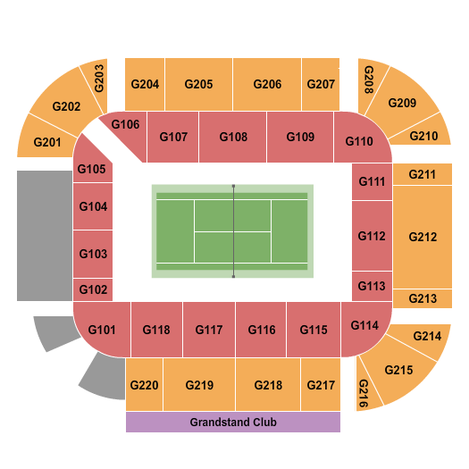Cincinnati Open Tennis: Grandstand – Session 3 at Grandstand Court At Lindner Family Tennis Center – Mason, OH