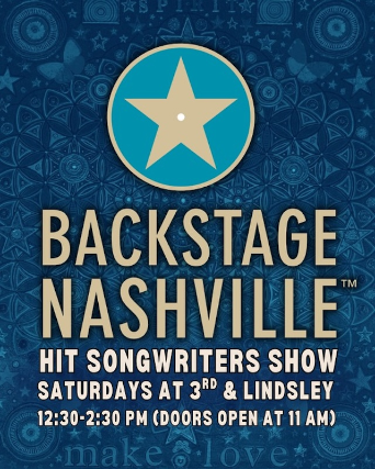 Backstage Nashville! Daytime Hit Songwriters Show at 3rd & Lindsley – Nashville, TN