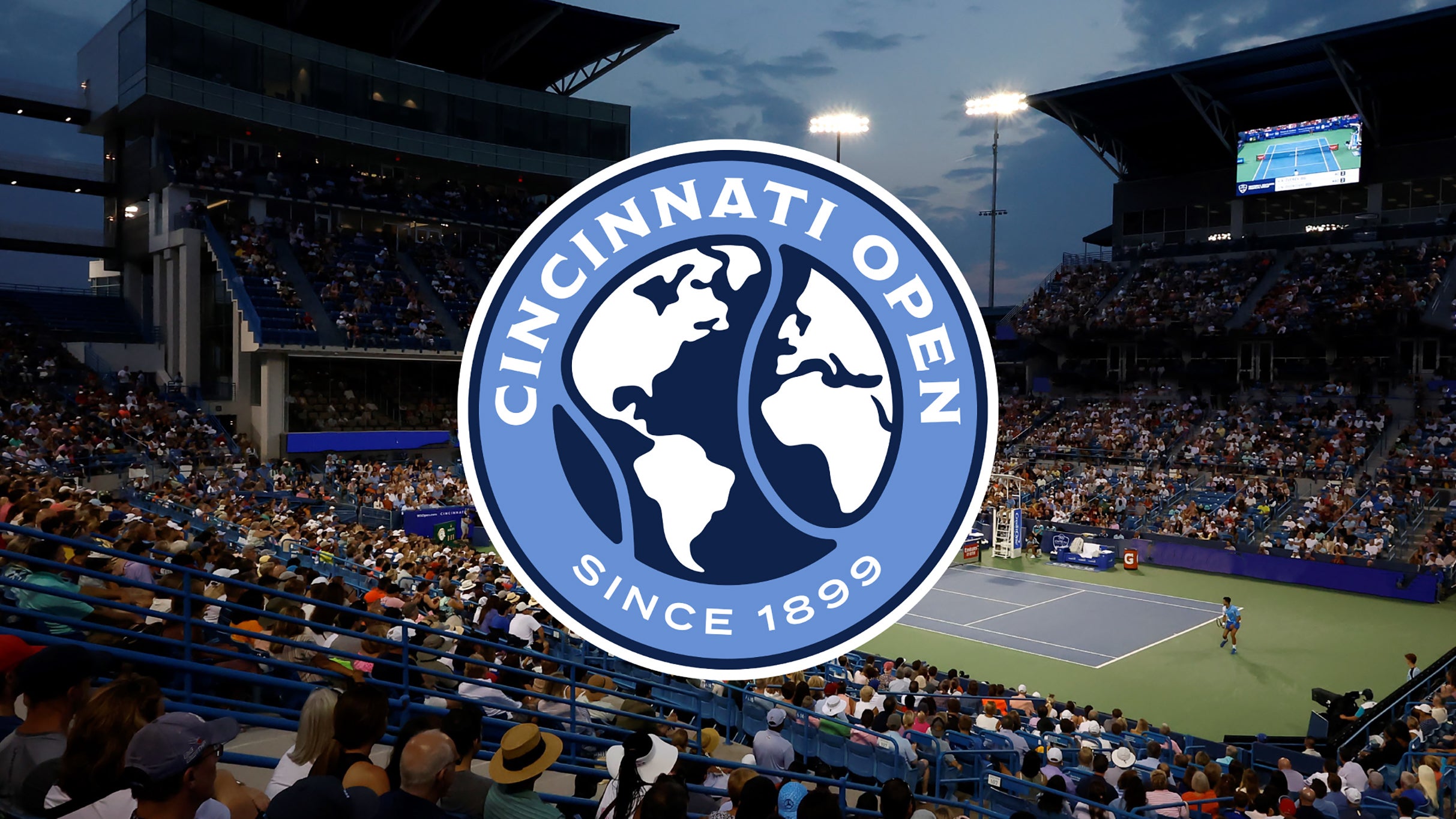 Session 16 Night – Cincinnati Open Center Court at Lindner Family Tennis Center – Mason, OH