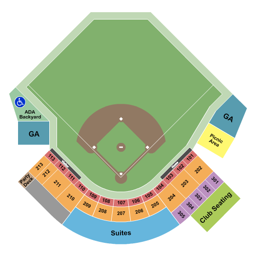 Columbus Clingstones vs. Montgomery Biscuits at Synovus Park – Columbus, GA
