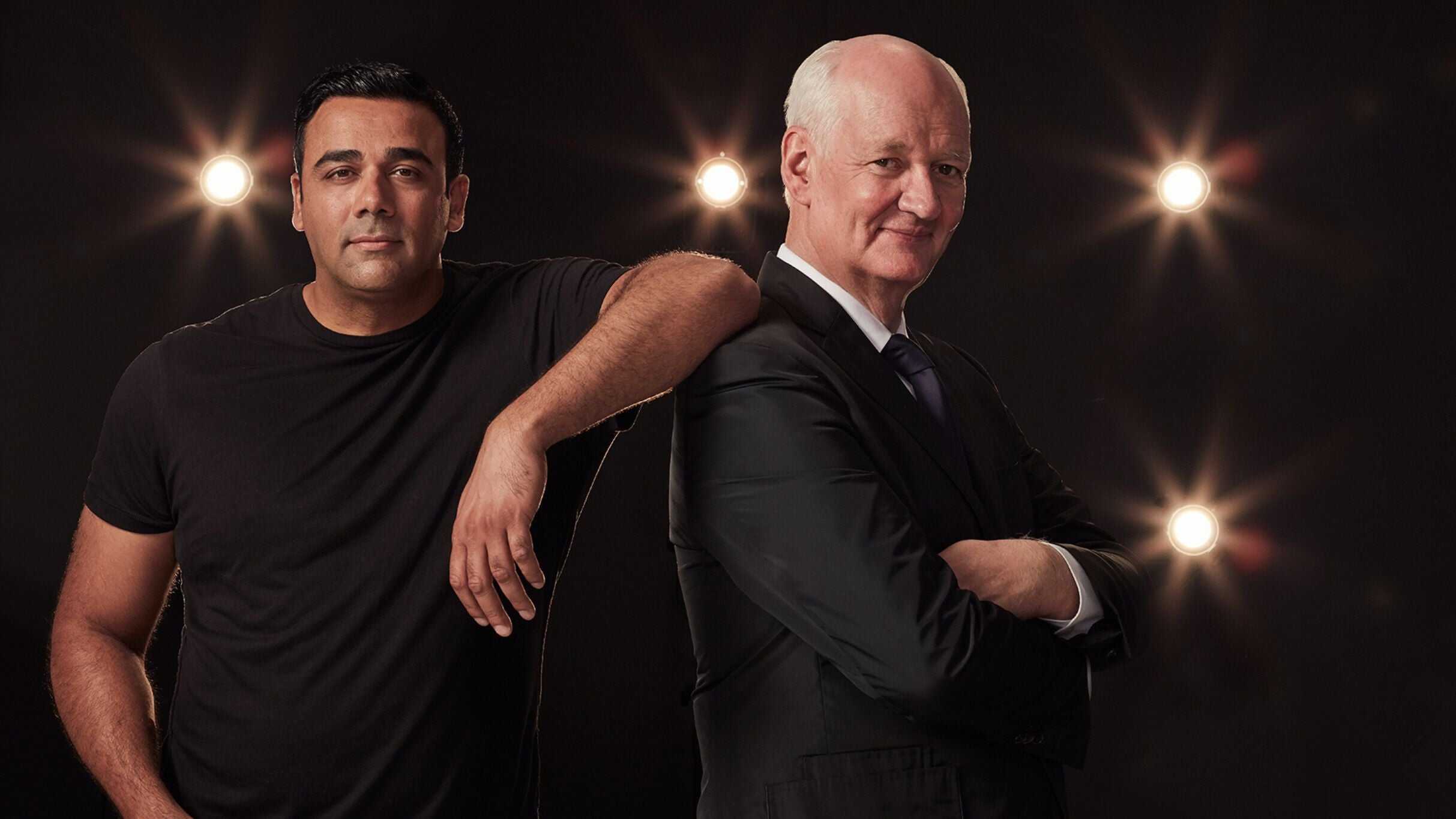 Colin Mochrie and Asad Mecci star HYPROV: Improv Under Hypnosis at OLG Stage at Fallsview Casino – Niagara Falls, Canada