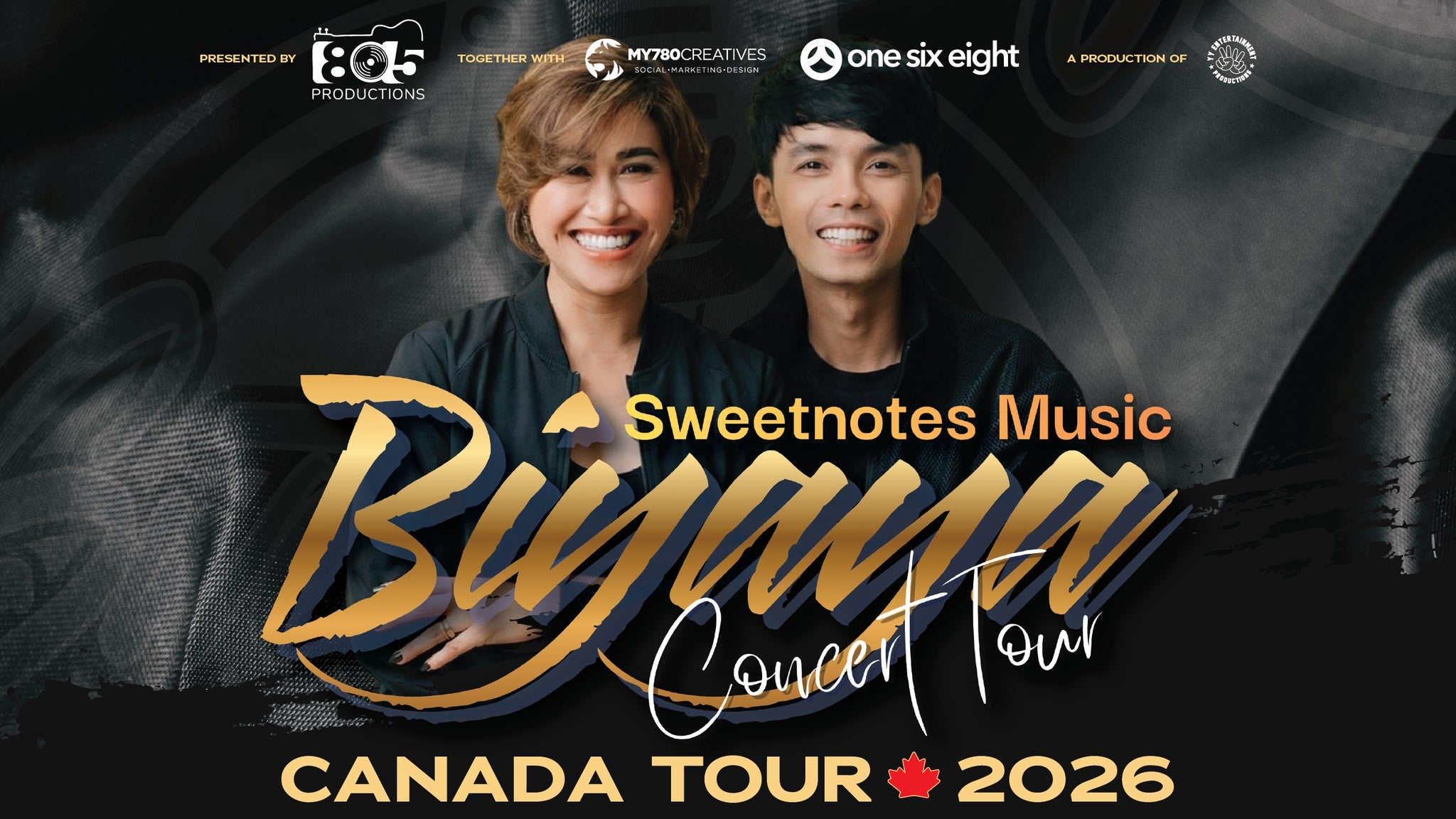 Sweetnotes Biyaya Concert Tour at Northern Alberta Jubilee Auditorium – Edmonton, Canada
