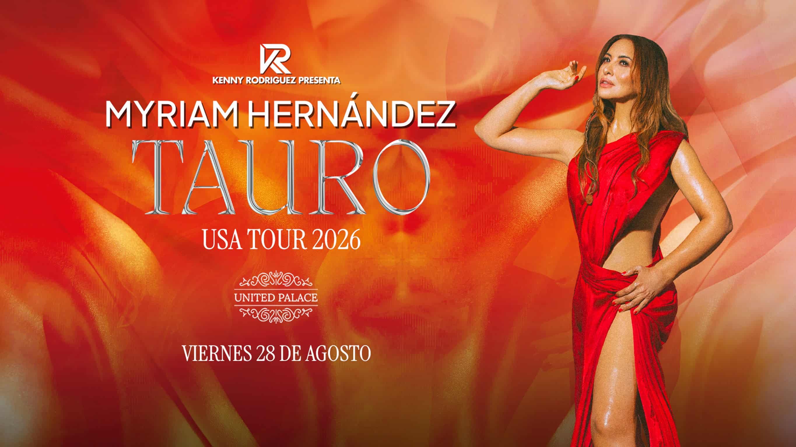 Myriam Hernandez – Tauro Usa Tour 2026 at United Palace – New York, NY
