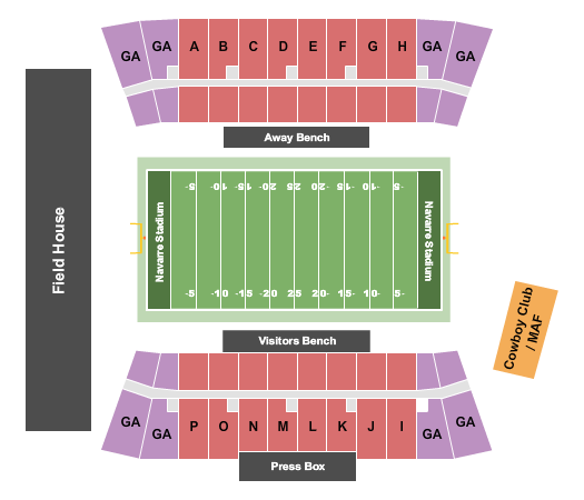 McNeese State Cowboys vs. Stephen F. Austin Lumberjacks at Navarre Stadium – Lake Charles, LA