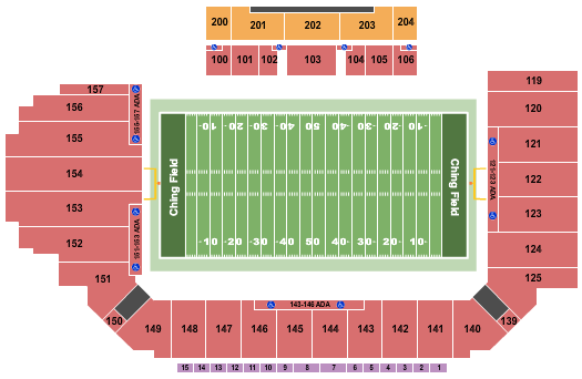 2026 Hawaii Rainbow Warriors Football Season Tickets (Includes Tickets To All Regular Season Home Games) at Ching Athletics Complex – Honolulu, HI