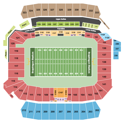 2026 San Diego State Aztecs Football Season Tickets (Includes Tickets To All Regular Season Home Games) at Snapdragon Stadium – San Diego, CA