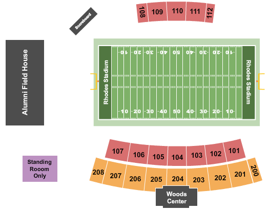 Elon Phoenix vs. Sacred Heart Pioneers at Rhodes Stadium – Elon, NC