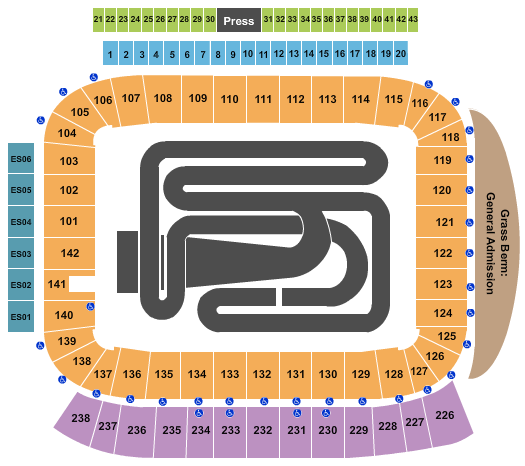 SMX World Championship Playoffs at Dignity Health Sports Park – Stadium – Carson, CA