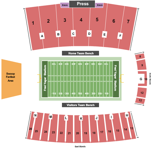 Miami (OH) RedHawks vs. UConn Huskies at Fred Yager Stadium – Oxford, OH