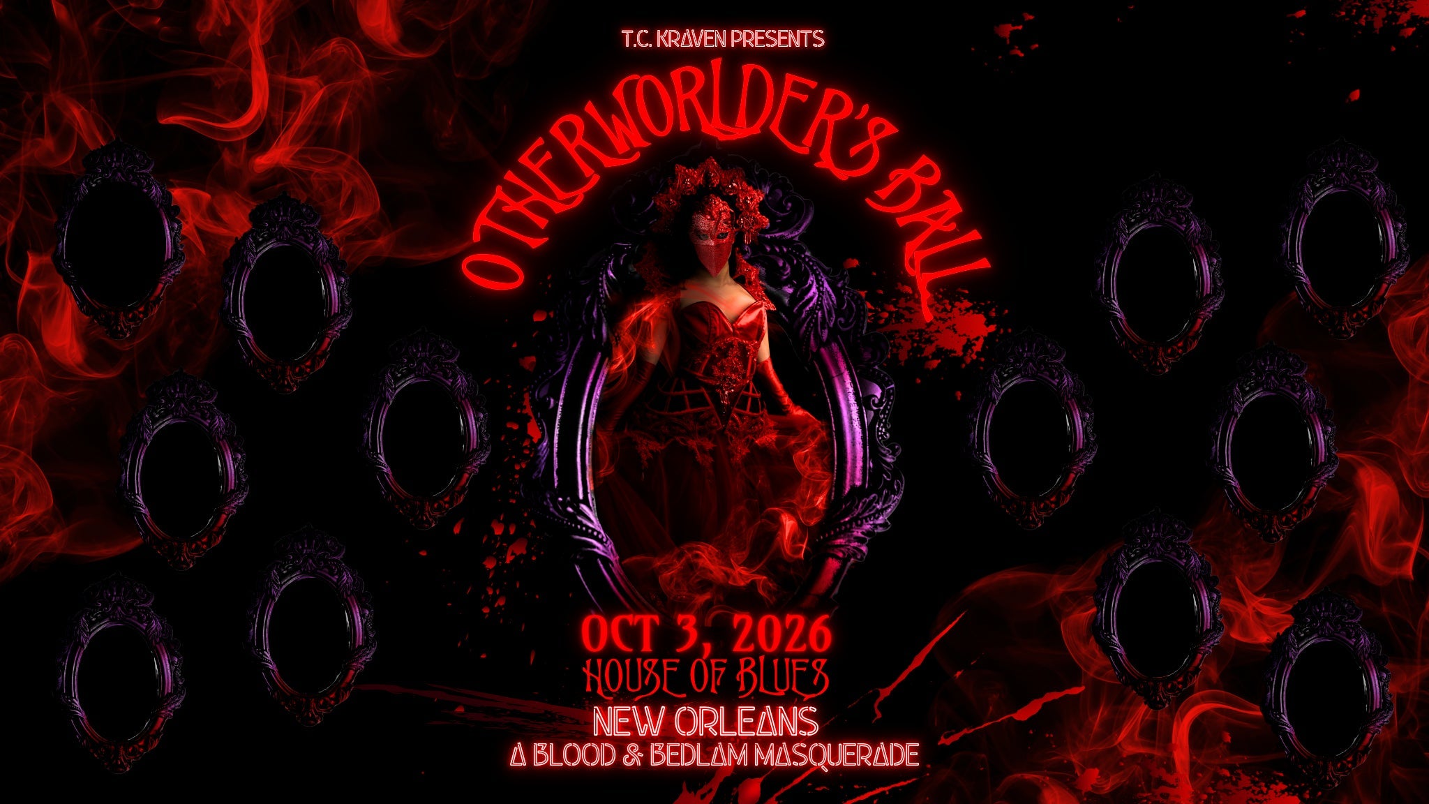 Krewe du Kraven Presents Otherworlder’s Ball at House of Blues New Orleans – New Orleans, LA