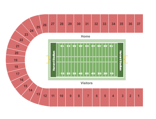 Harvard Crimson vs. Colgate Raiders at Harvard Stadium – Allston, MA