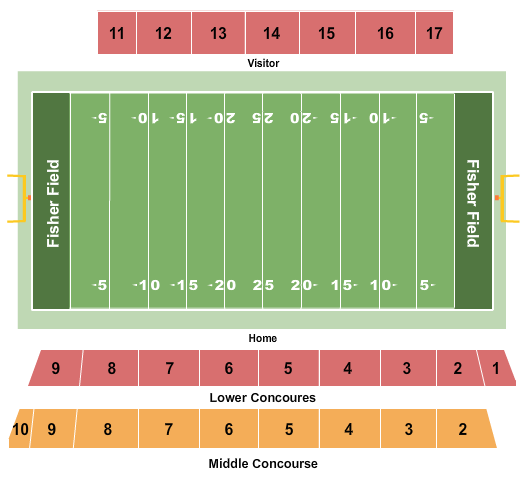 Lafayette Leopards vs. Richmond Spiders at Fisher Stadium – PA – Easton, PA
