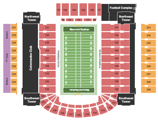 Illinois Fighting Illini vs. Purdue Boilermakers at Gies Memorial Stadium – Champaign, IL