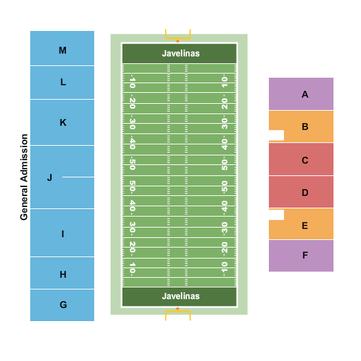 Texas A&M-Kingsville Javelinas vs. West Texas A&M Buffaloes at Javelina Stadium – Kingsville, TX