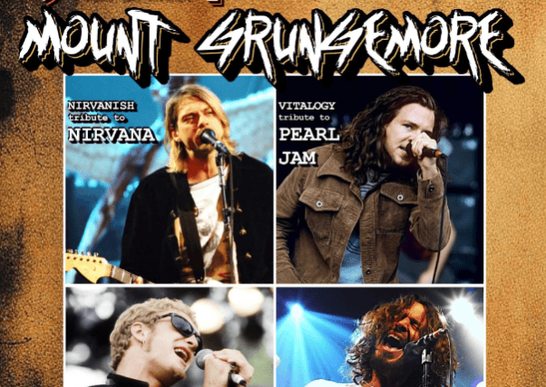 PEARL JAM + NIRVANA + ALICE IN CHAINS + SOUNDGARDEN TRIBUTES (Vitalogy + Nirvanish + Memory Layne + Spoonmen) … MOUNT GRUNGEMORE CONCERT! at Gaslamp Long Beach – Long Beach, CA