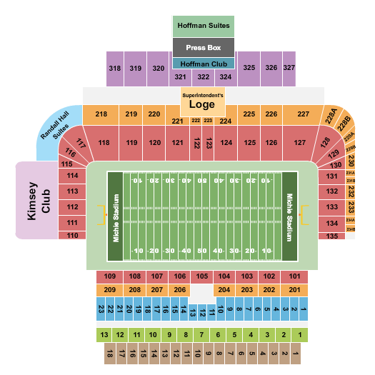 Army West Point Black Knights vs. Tulane Green Wave at Michie Stadium – West Point, NY