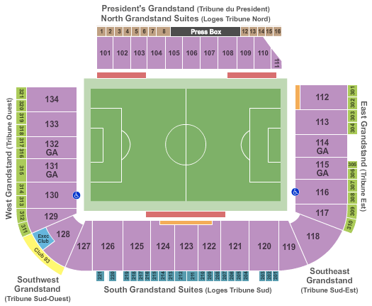 CF Montreal vs. Atlanta United FC at Stade Saputo – Montreal, Canada