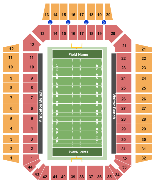 Princeton Tigers vs. Brown Bears at Princeton Stadium – Princeton, NJ