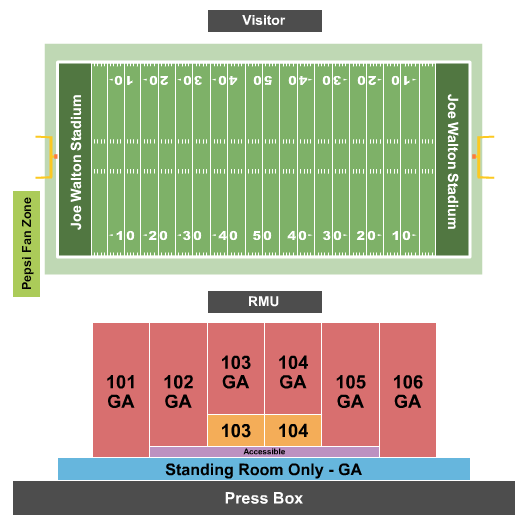 Robert Morris Colonials vs. New Haven Chargers at Joe Walton Stadium – Moon, PA