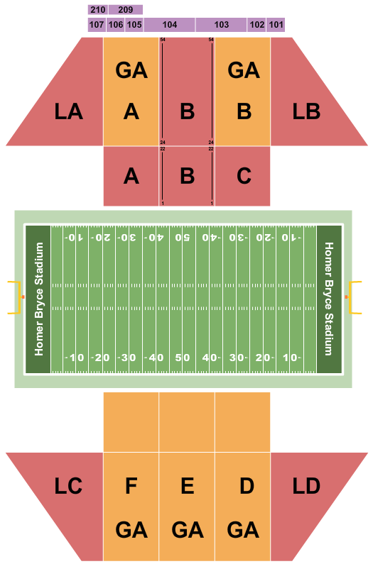 Stephen F. Austin Lumberjacks vs. Southeastern Louisiana Lions at Homer Bryce Stadium – Nacogdoches, TX