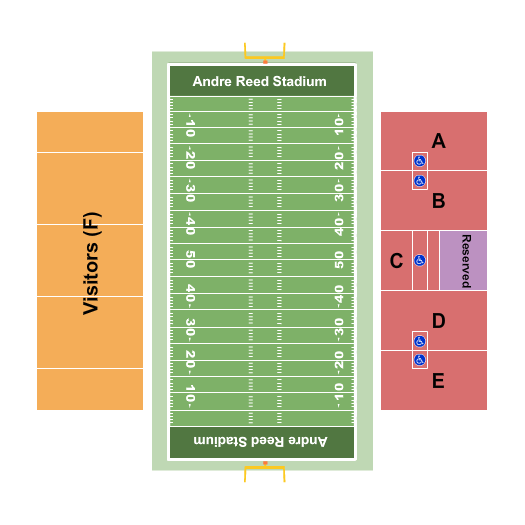 Kutztown University Golden Bears vs. West Chester Golden Rams at Andre Reed Stadium – Kutztown, PA