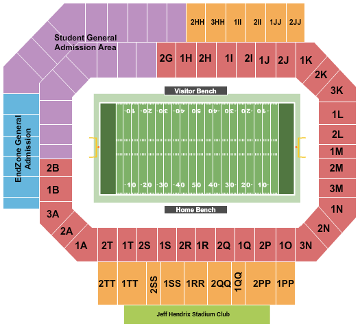Middle Tennessee State Blue Raiders vs. New Mexico State Aggies at Floyd Stadium – Murfreesboro, TN
