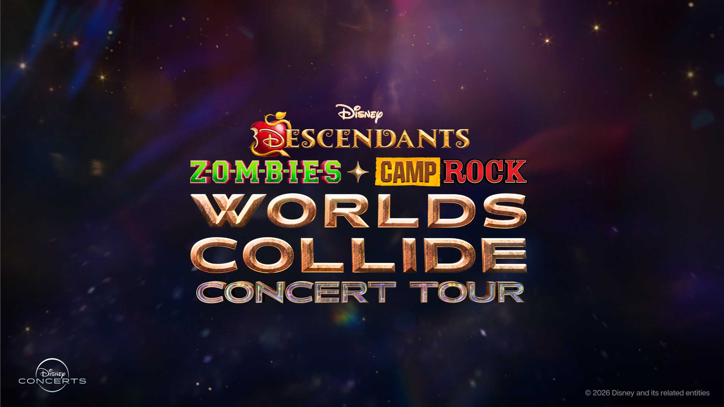 Disney Descendants, Zombies & Camp Rock: Worlds Collide Concert Tour at Barclays Center – Brooklyn, NY