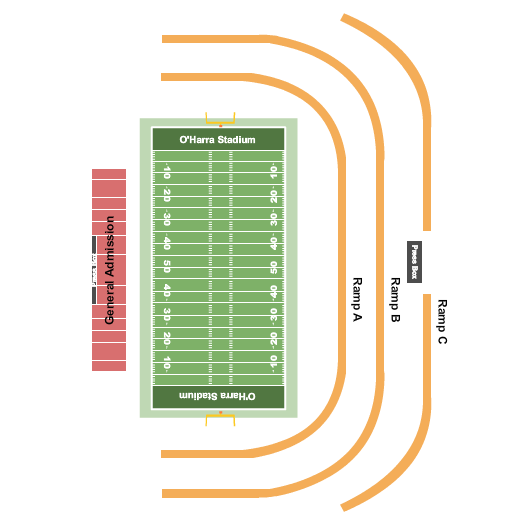 South Dakota Mines Hardrockers vs. Colorado State Pueblo ThunderWolves at O’Harra Stadium – Rapid City, SD