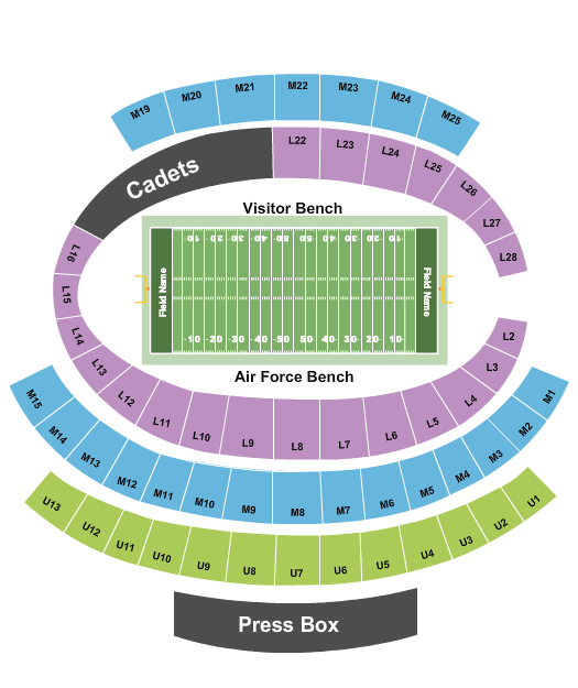 Air Force Falcons vs. San Jose State Spartans at Falcon Stadium – U.S.A.F. Academy, CO