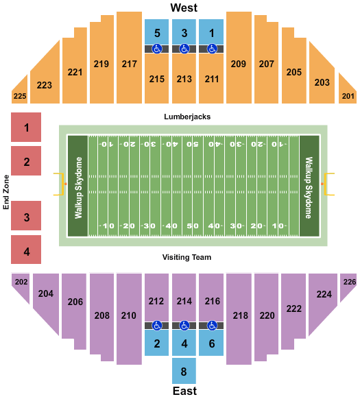 Northern Arizona Lumberjacks vs. Northern Colorado Bears at Walkup Skydome – Flagstaff, AZ