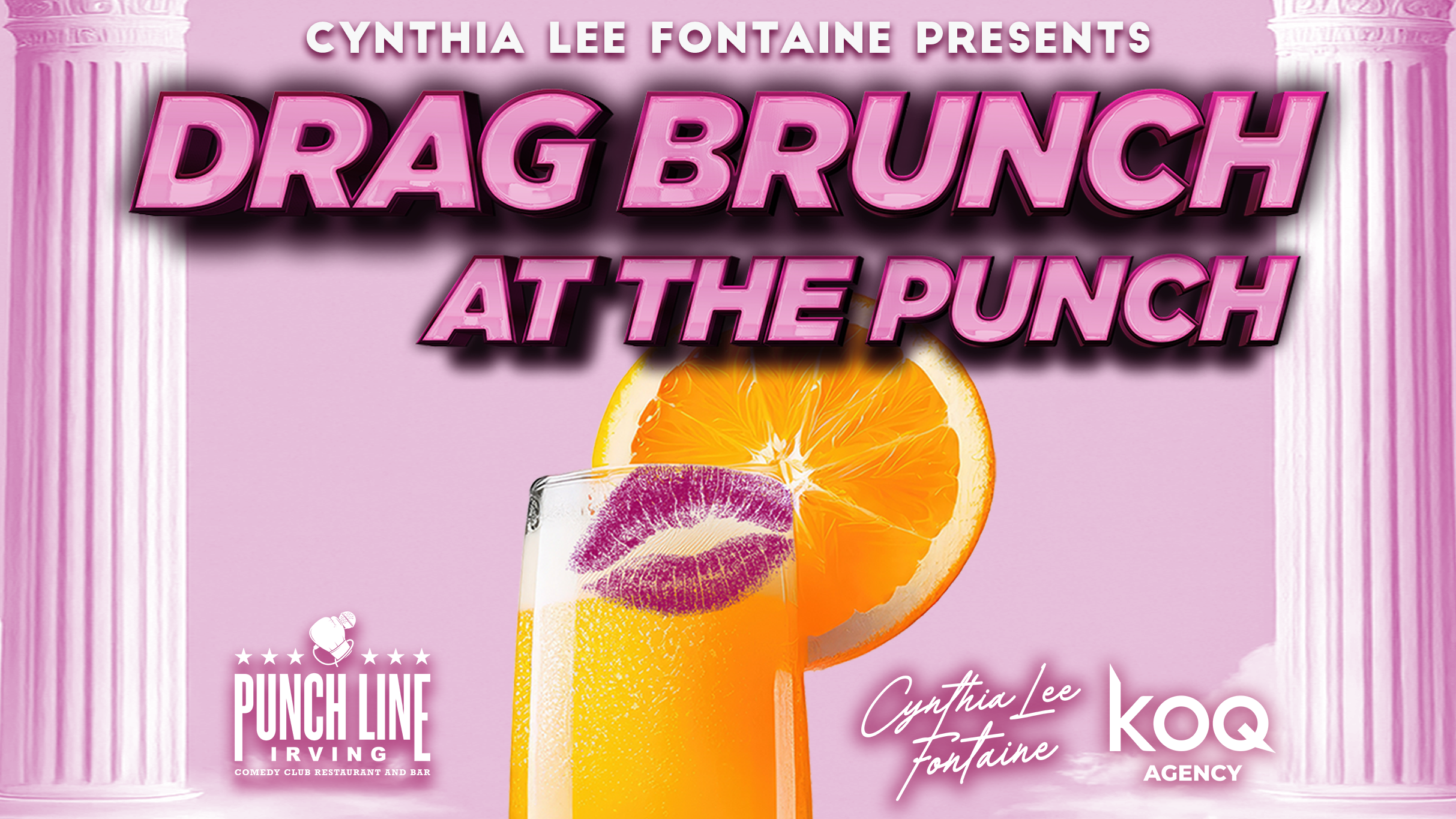 Cynthia Lee Fontaine Presents: Drag Brunch at the Punch at Punch Line Irving – Irving, TX