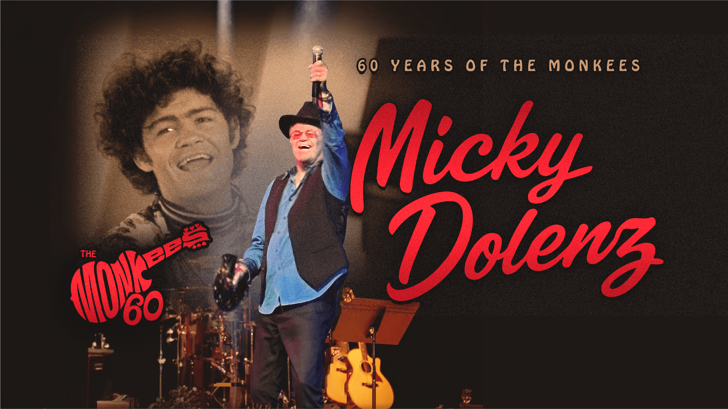 Micky Dolenz – 60 YEARS OF THE MONKEES at Plaza Theatre – Palm Springs, CA