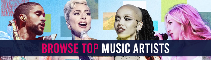 Browse Top Music Artists on LocalTixs.co