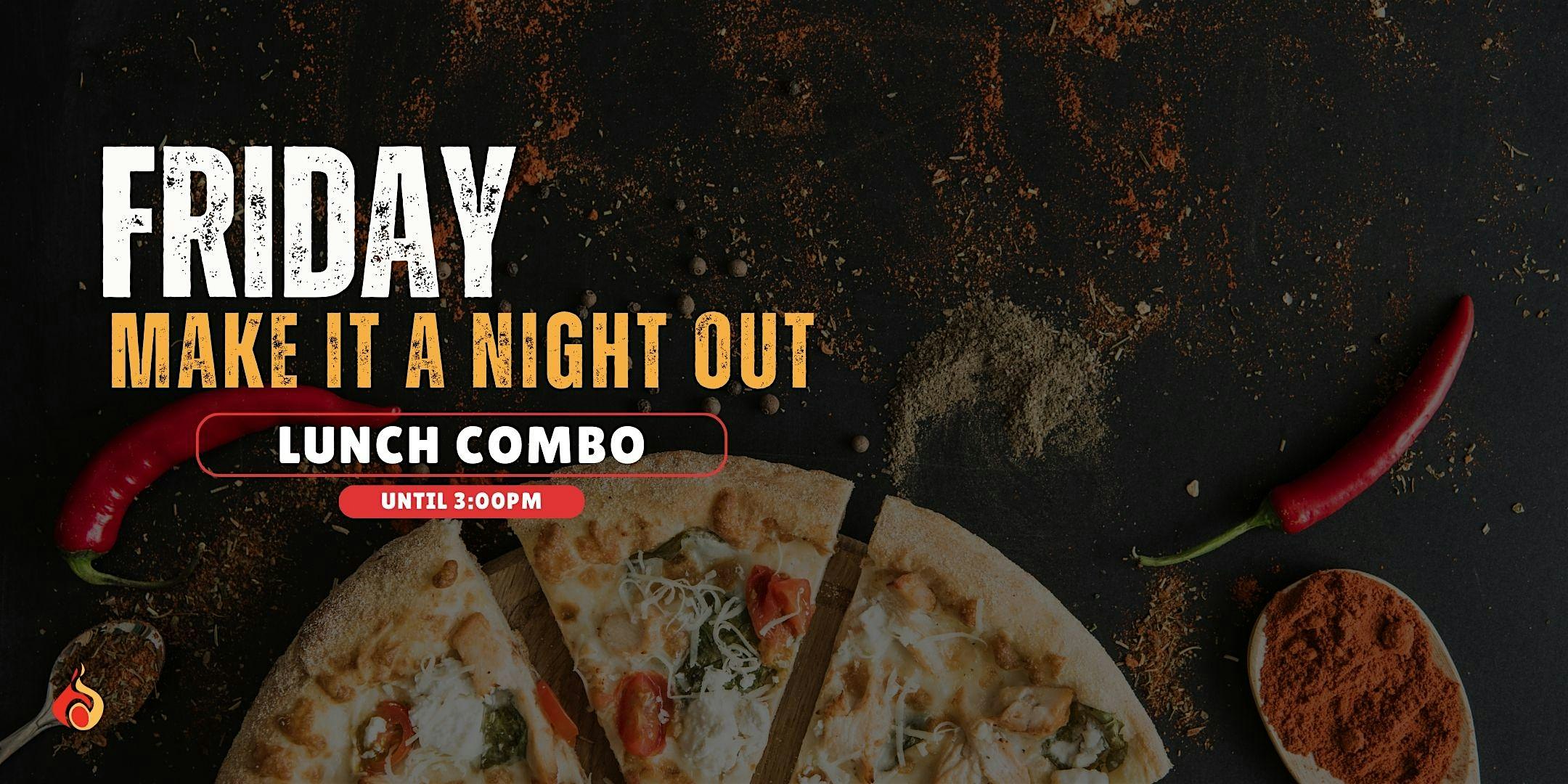 Friday Lunch Combo at Portofino Coal Fired Pizza – Homestead, FL