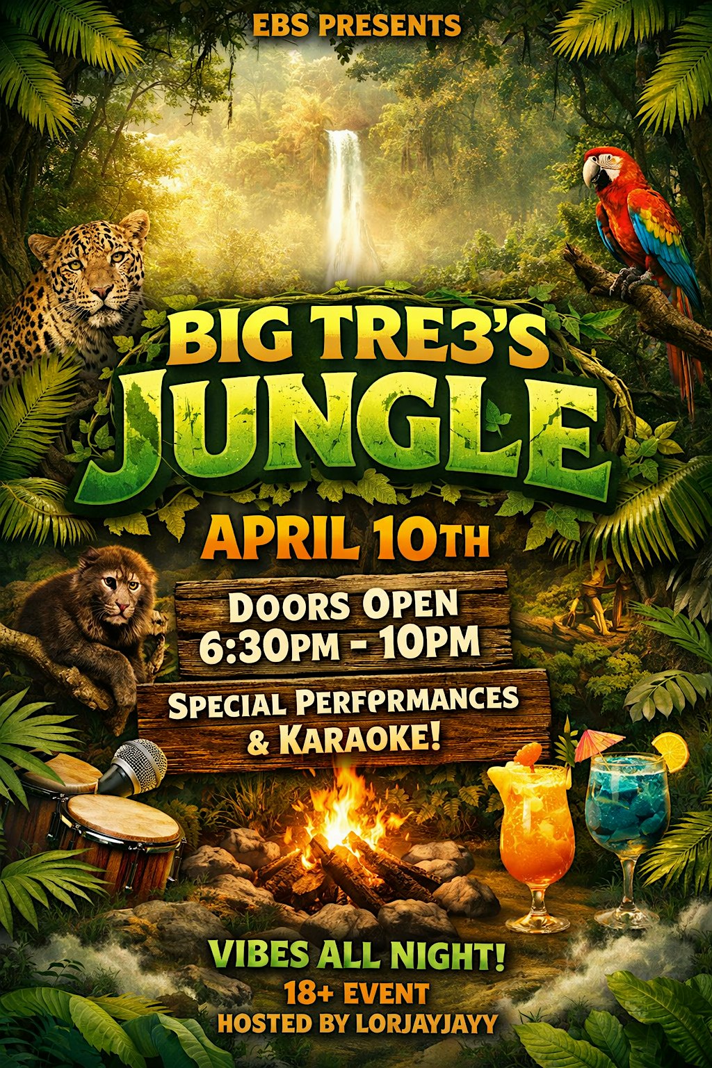 BIg Tre3’s Jungle at MRI Studios – Baltimore, MD