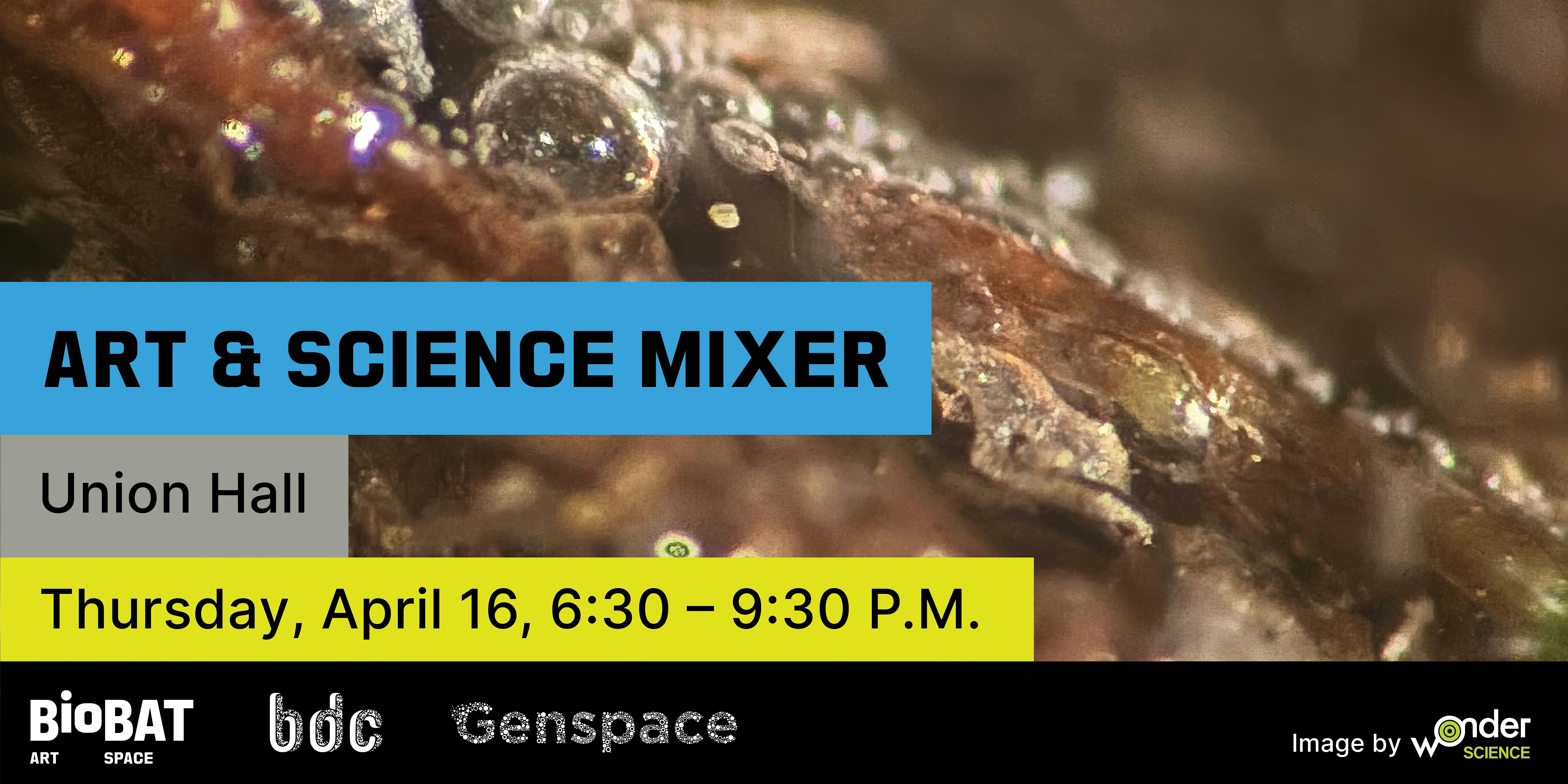 Art & Science Mixer at Union Hall – Brooklyn, NY