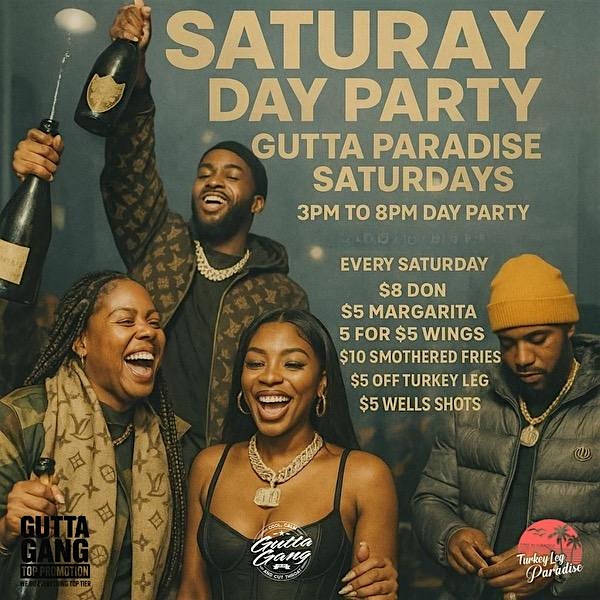 Gutta Paradise Saturdays at 1715 Botham Jean Blvd – Dallas, TX