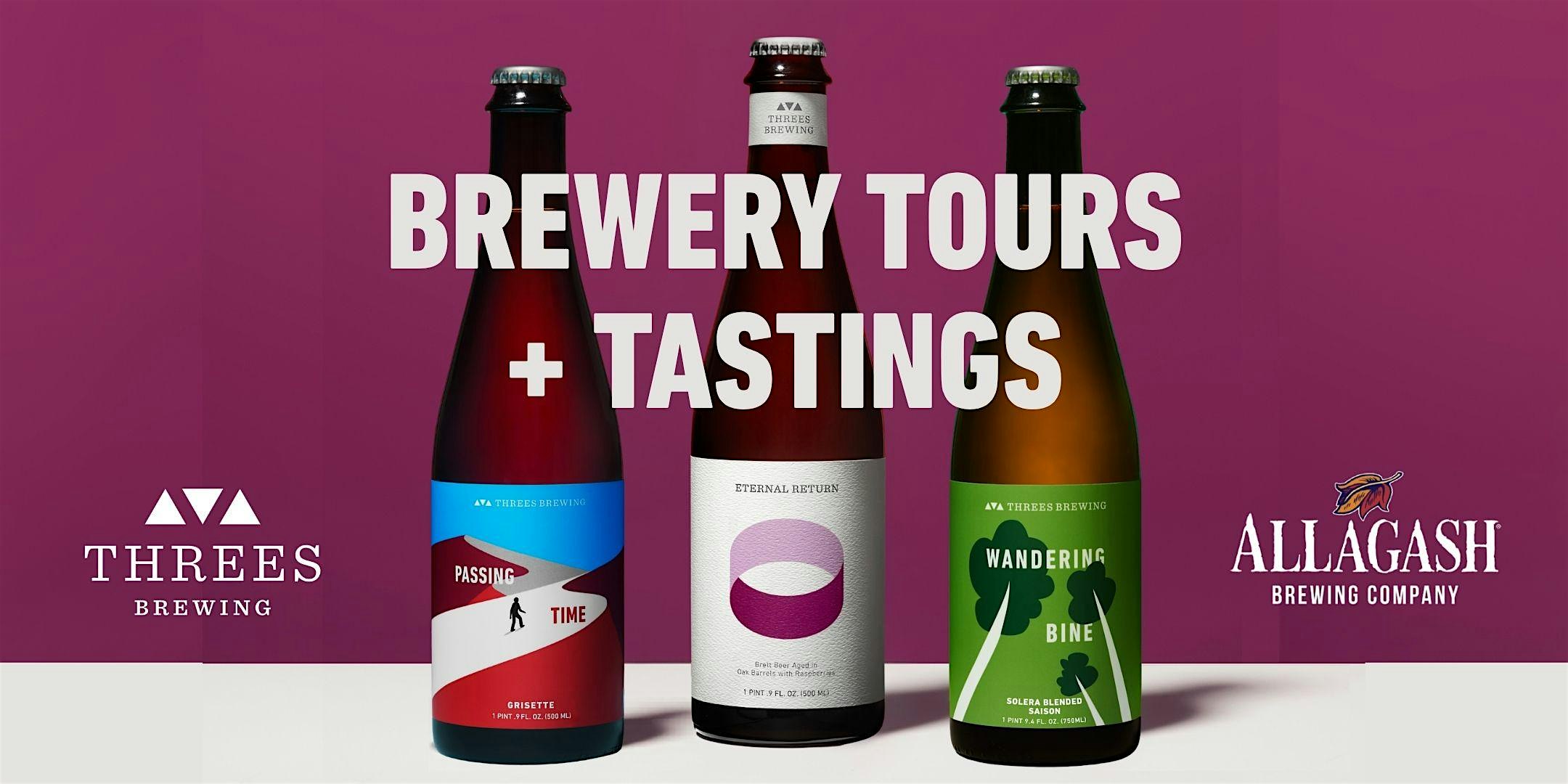 Brewery Tours + Tastings at Threes Brewing at Threes Brewing – Brooklyn, NY