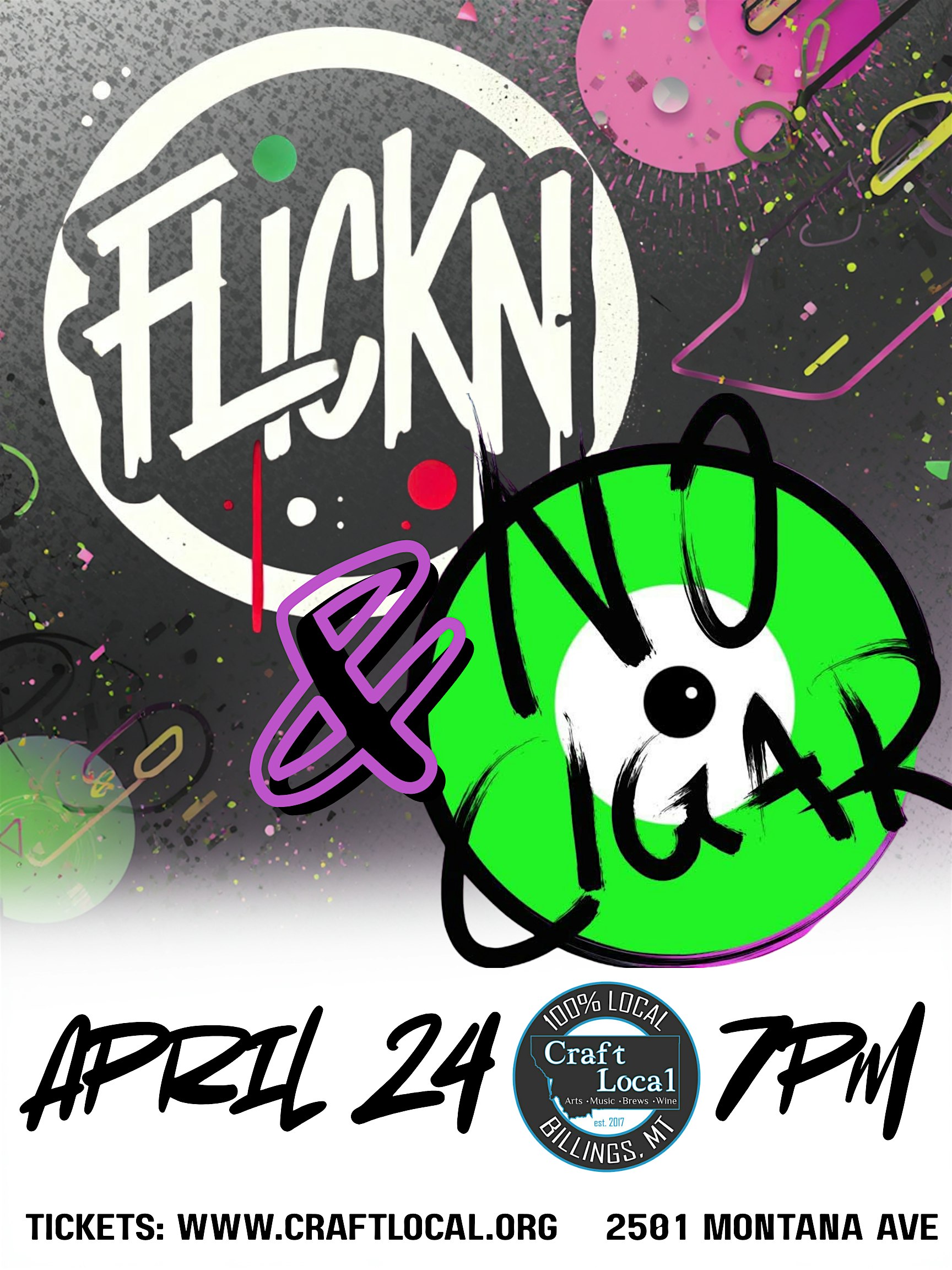 FLICK’N w/No Cigar at 2501 Montana Ave – Billings, MT