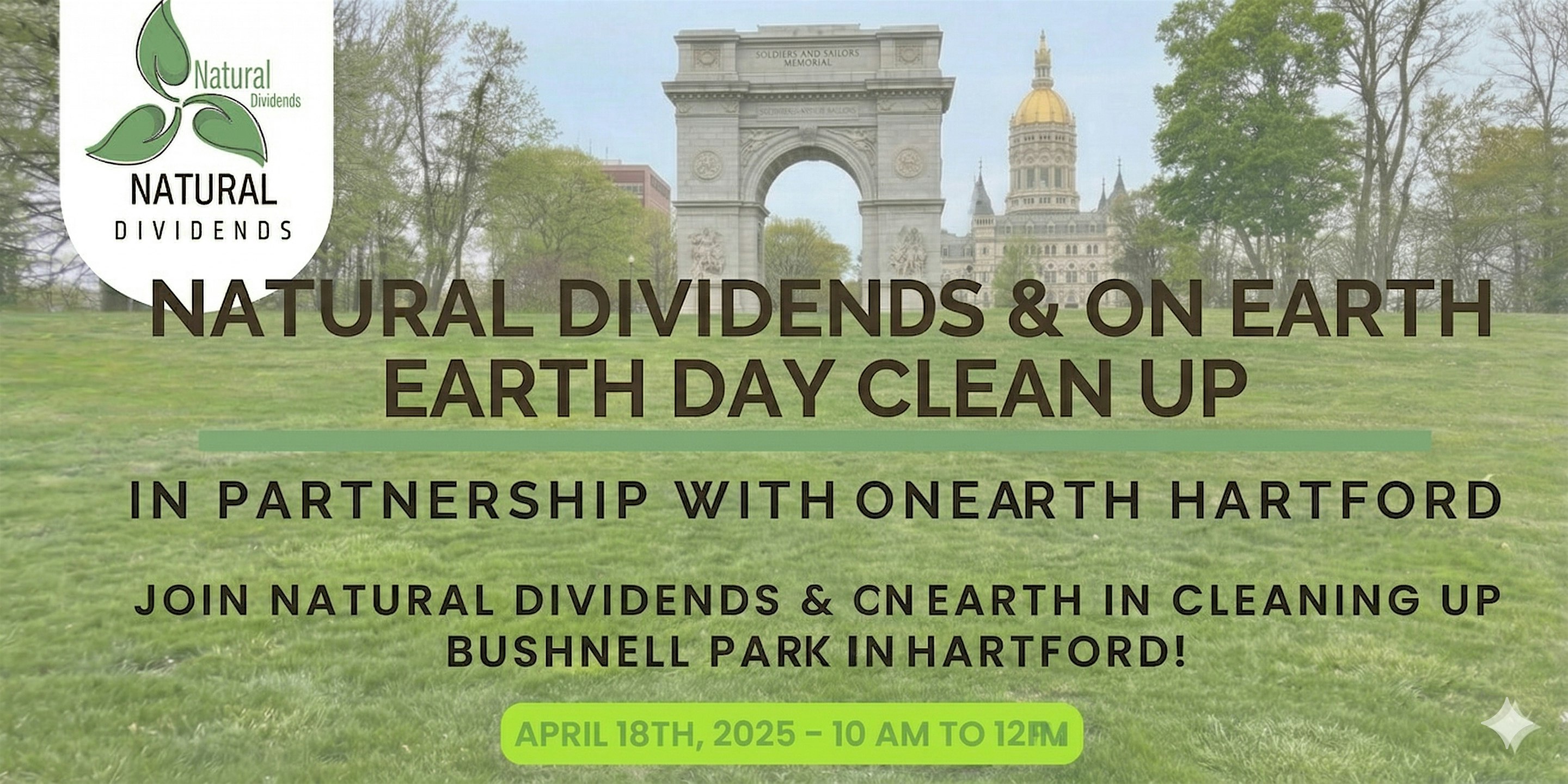 Earth Day Clean-Up + On Earth Celebration at Bushnell Park Carousel – Hartford, CT