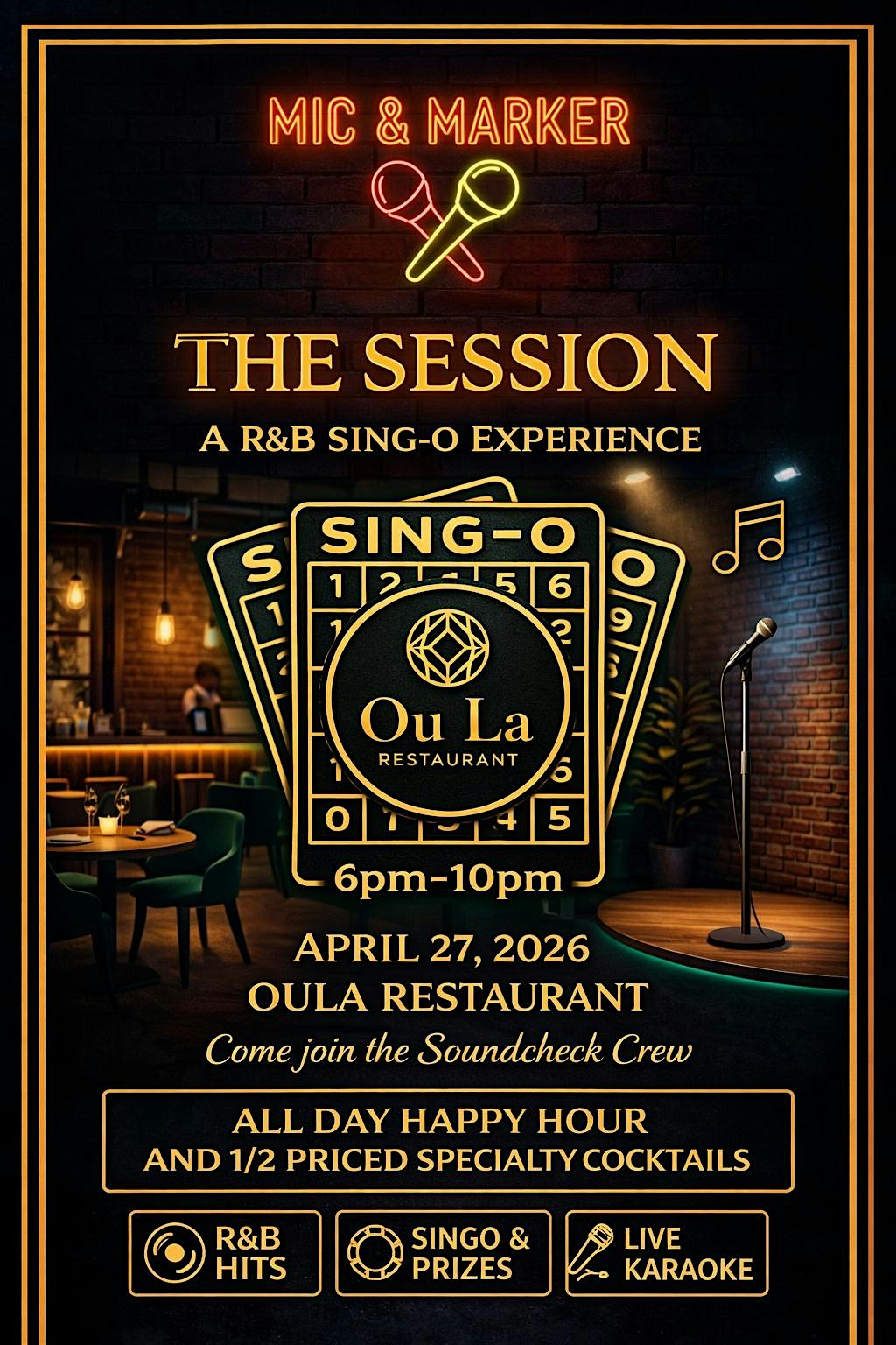 The Session at OU LA Restaurant & Bar – Carteret, NJ