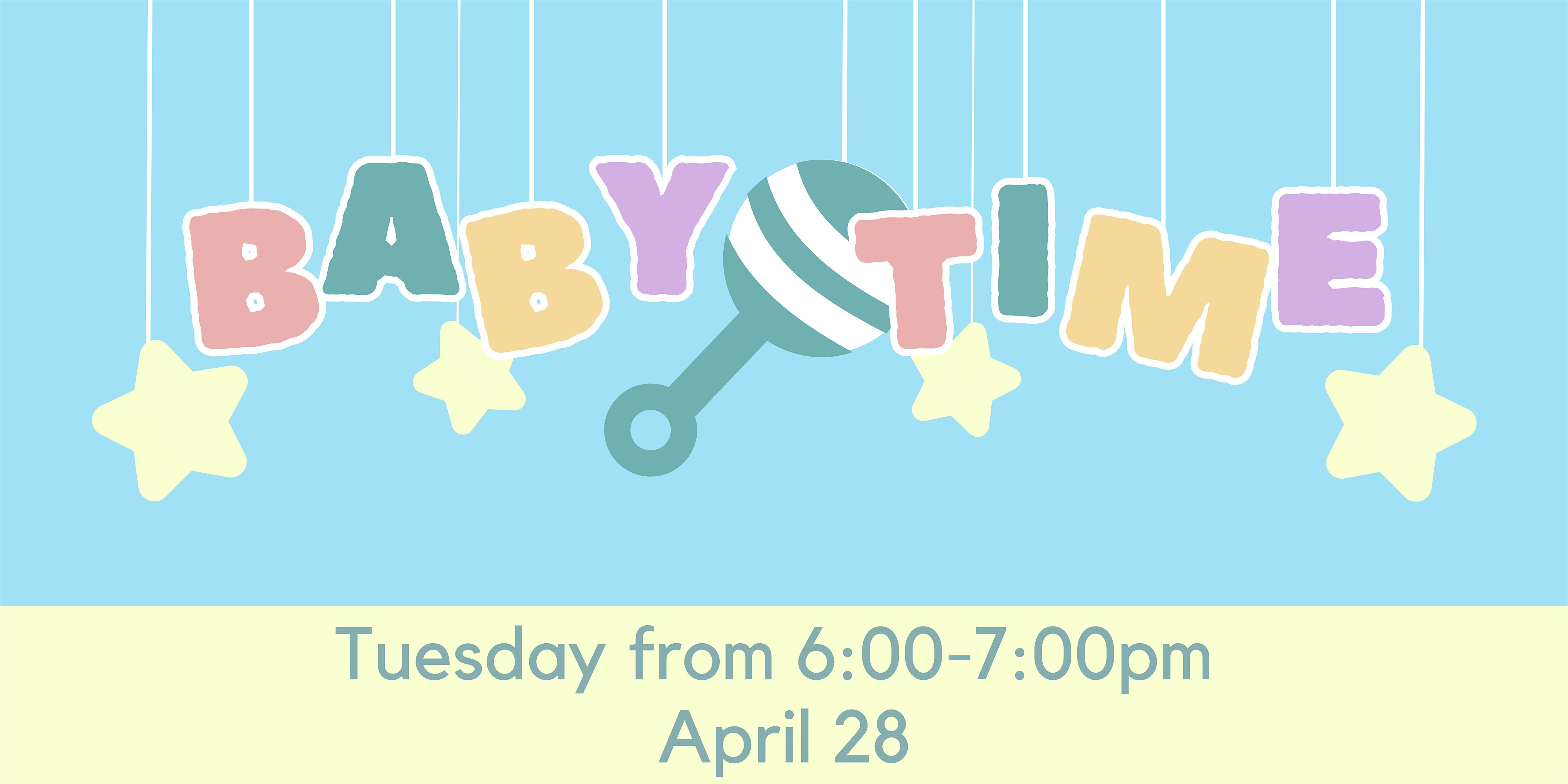 April Baby Time at Bridges to Growth in the Carver Center for Families – Georgetown, TX