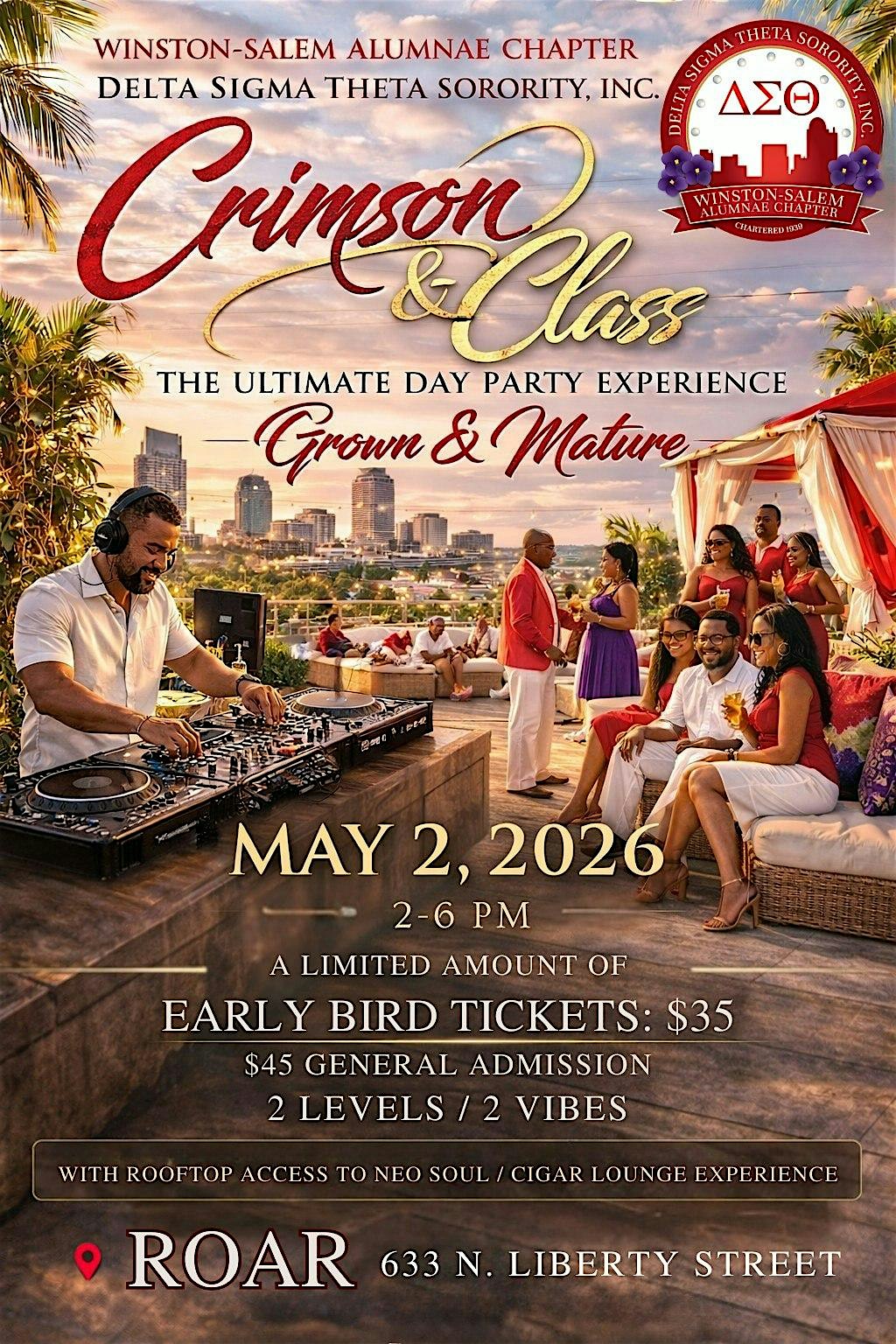 Crimson & Class at 633 N Liberty St – Winston-Salem, NC