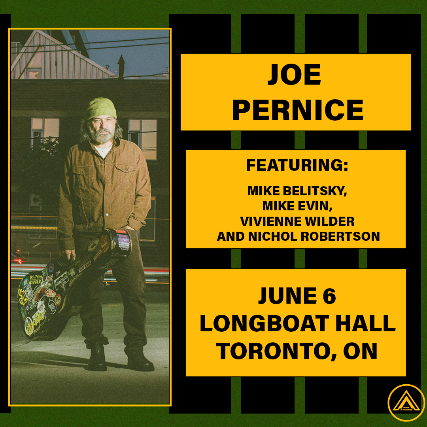 Joe Pernice at Longboat Hall – Toronto, Canada