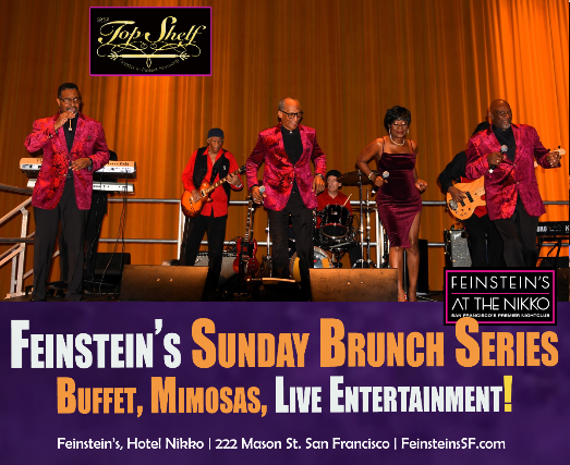 Mimosas & Motown: Sunday Brunch, June 14, 2026 Brunch in Anzu at 11:30 AM / Show at 12:45 PM at Feinstein’s at The Nikko – San Francisco, CA