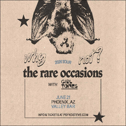 THE RARE OCCASIONS at Valley Bar – Phoenix, AZ