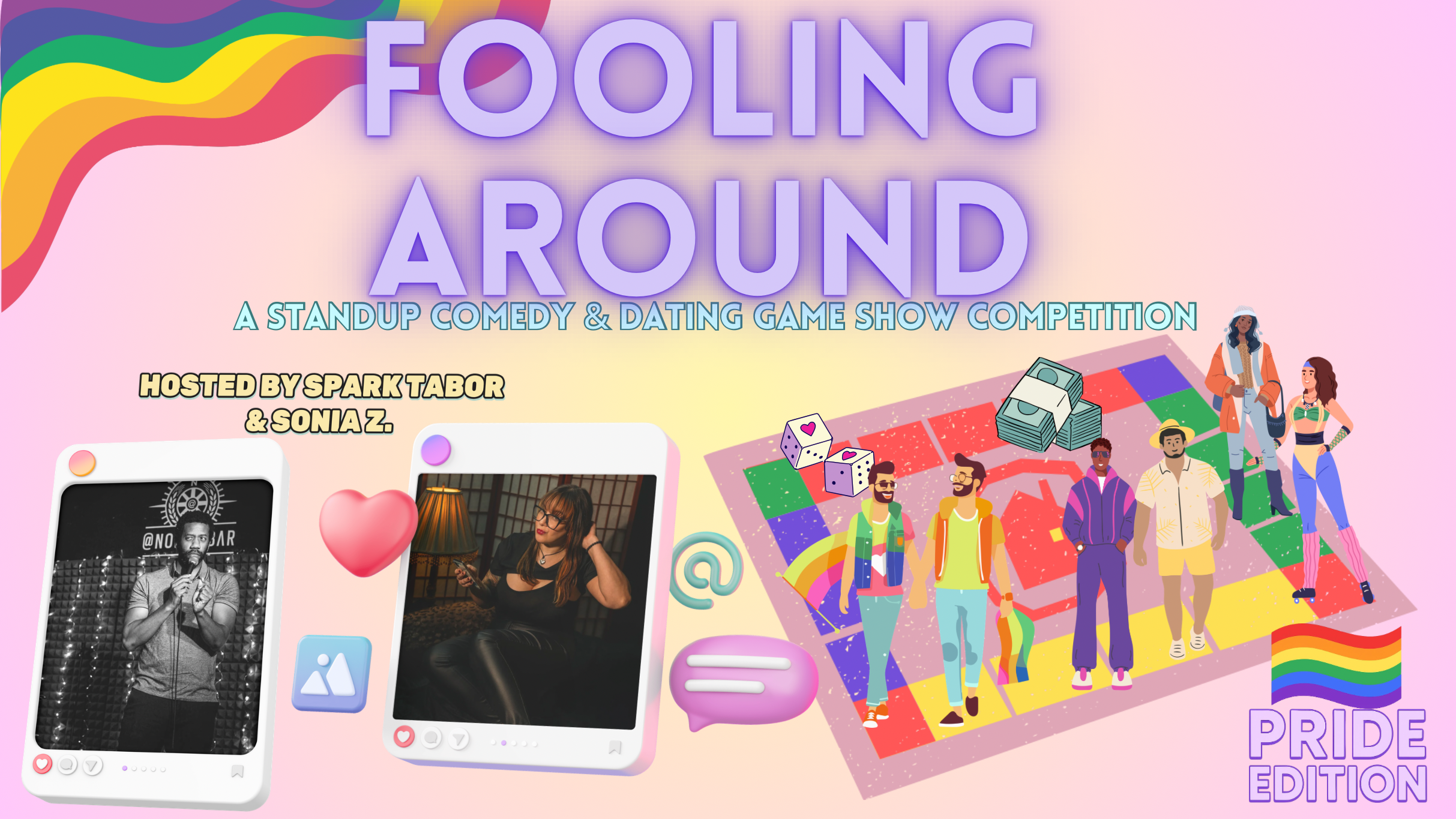 Fooling Around: A Competitive Comedy Dating Game Show at Punch Line Philly – Philadelphia, PA